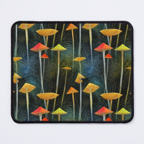 Item preview, Hypnotic Fungi Tiles designed and sold by mi-kam.