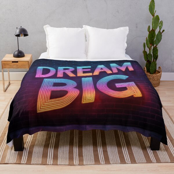 Item preview, Dream Big Neon Sign Aesthetic designed and sold by ShadowAndSlate.