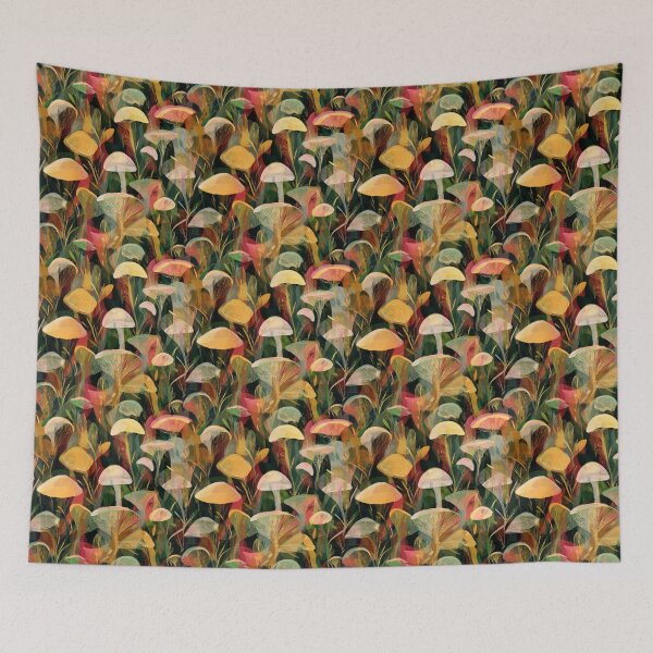 Item preview, Hypnotic Fungi Tiles designed and sold by mi-kam.