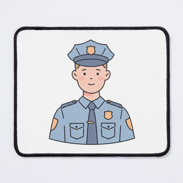 Item preview, Policeman designed and sold by ZapStixDesigns.