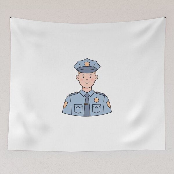 Item preview, Policía designed and sold by ZapStixDesigns.