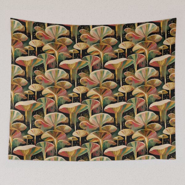 Item preview, Hypnotic Fungi Tiles designed and sold by mi-kam.