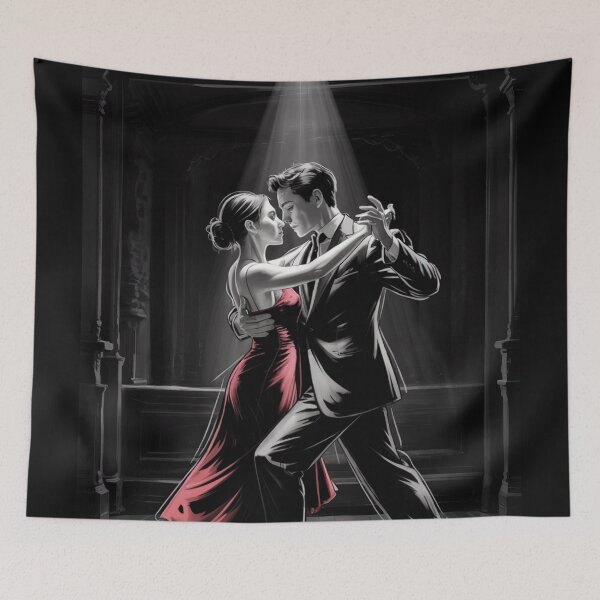 Item preview, Passionate Tango Dance Couple designed and sold by ShadowAndSlate.