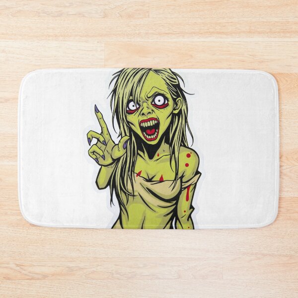 Item preview, Zombie Girl |Creepy Cute Zombie Art |Pointing Zombie designed and sold by Mido-artister.