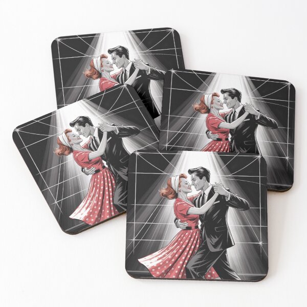 Item preview, Retro Jive Dance Couple designed and sold by ShadowAndSlate.