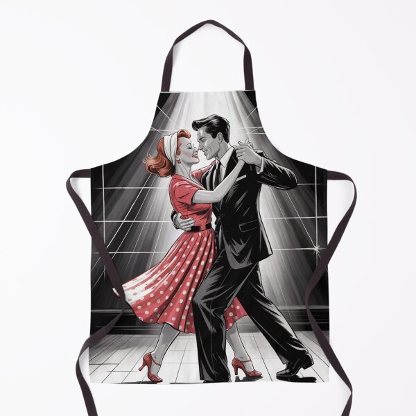 Item preview, Retro Jive Dance Couple designed and sold by ShadowAndSlate.