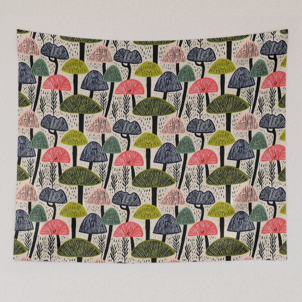 Item preview, Hypnotic Fungi Tiles designed and sold by mi-kam.