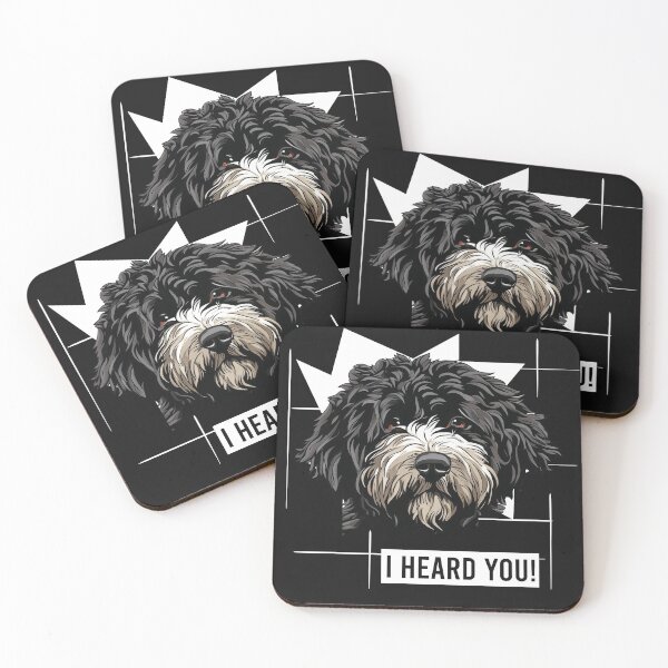 Item preview, Portuguese Water Dog Humor I Heard You designed and sold by whyitsme.