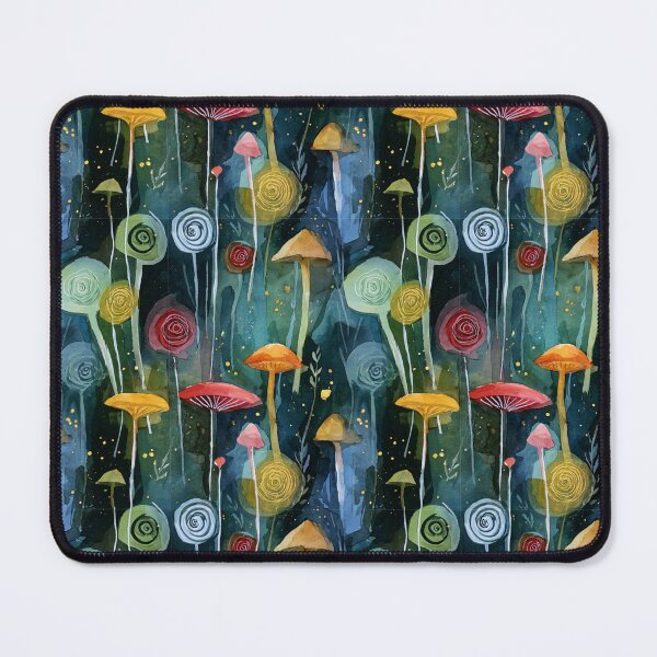 Item preview, Hypnotic Fungi Tiles designed and sold by mi-kam.