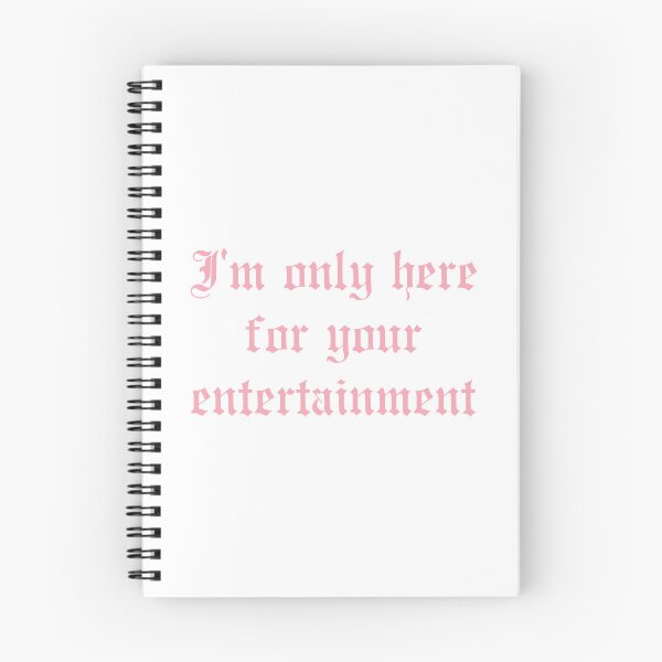 Item preview, The Last Dinner Party I'm only here for your entertainment - pink designed and sold by incloudines.