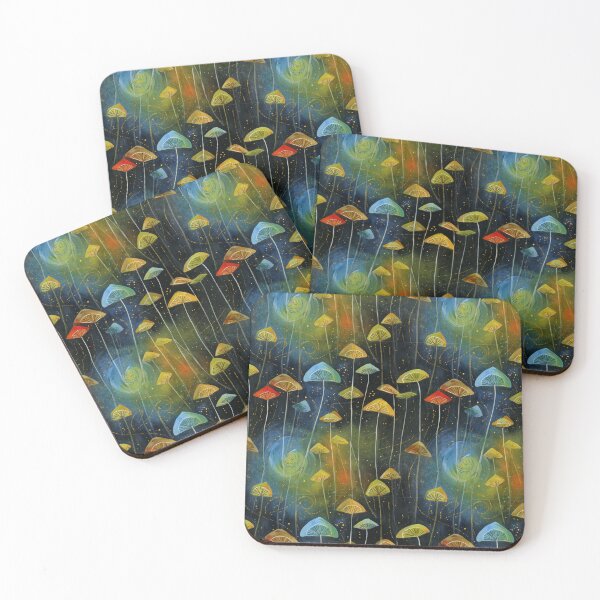Item preview, Hypnotic Fungi Tiles designed and sold by mi-kam.