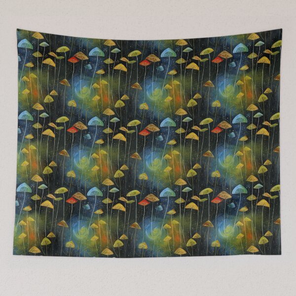 Item preview, Hypnotic Fungi Tiles designed and sold by mi-kam.