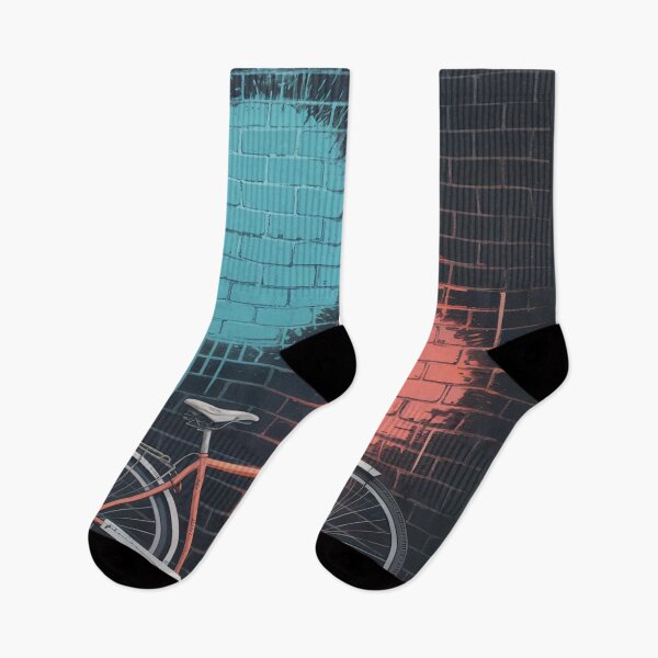 Item preview, Urban Cycling Street Art designed and sold by ShadowAndSlate.
