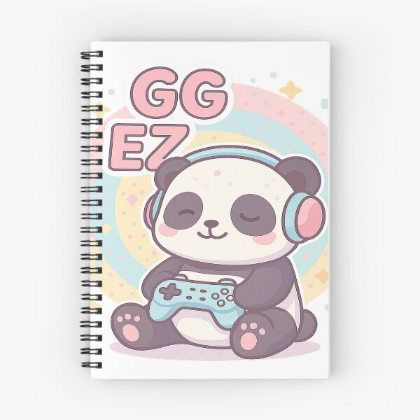 Item preview, Gaming Panda – “GG EZ” designed and sold by CappieLab.