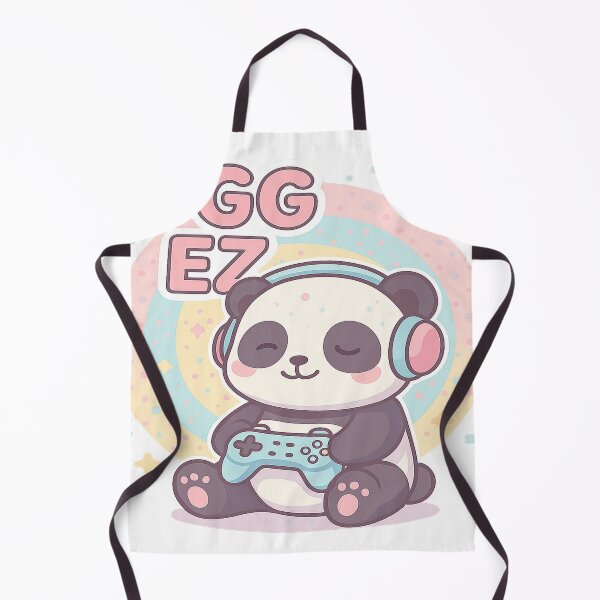 Item preview, Gaming Panda – “GG EZ” designed and sold by CappieLab.