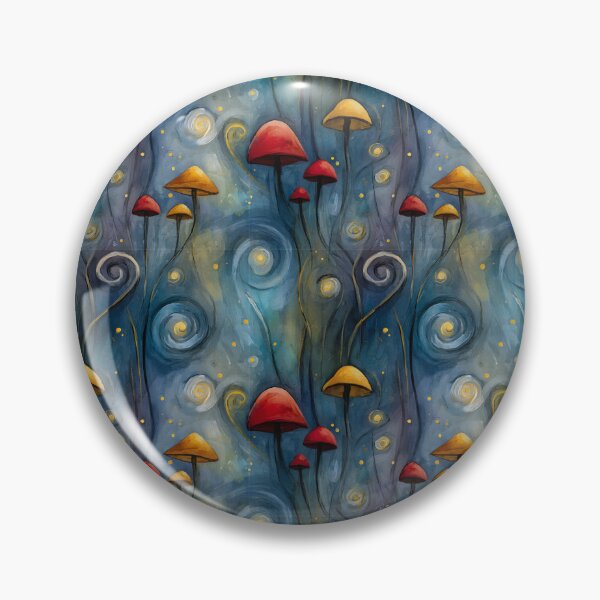 Item preview, Hypnotic Fungi Tiles designed and sold by mi-kam.
