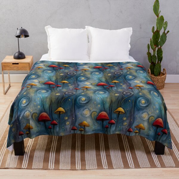 Item preview, Hypnotic Fungi Tiles designed and sold by mi-kam.
