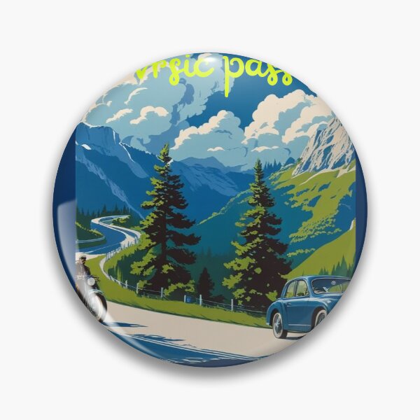 Item preview, vrsic pass motorcycle and cars lovers designed and sold by falconaro.