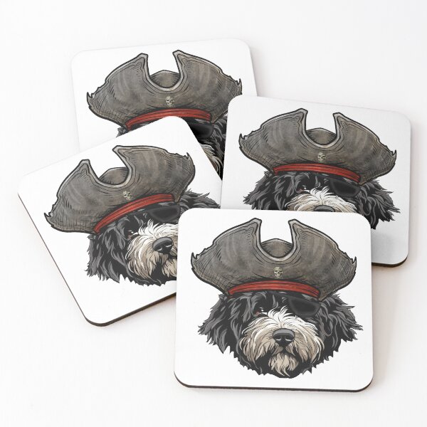 Item preview, Portuguese Water Dog Pirate designed and sold by whyitsme.