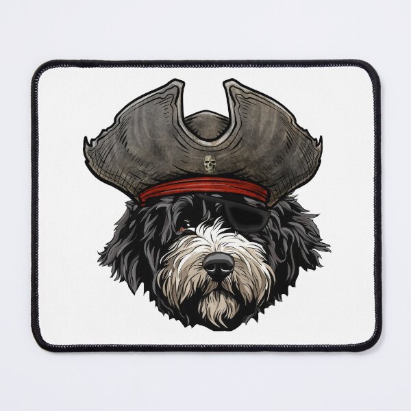 Item preview, Portuguese Water Dog Pirate designed and sold by whyitsme.