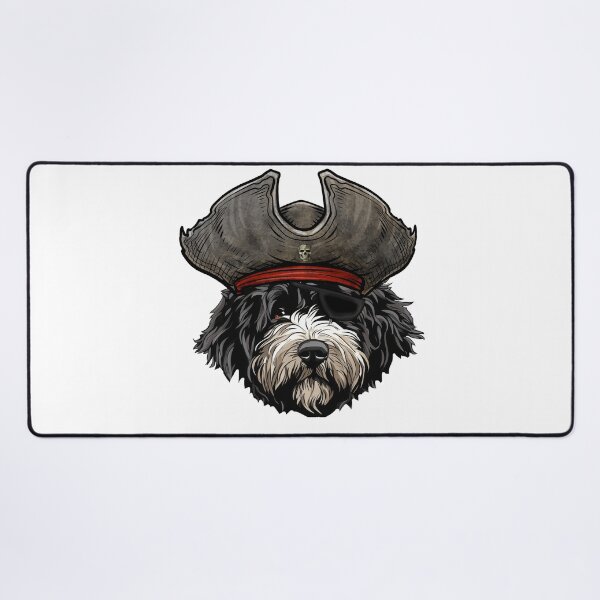 Item preview, Portuguese Water Dog Pirate designed and sold by whyitsme.