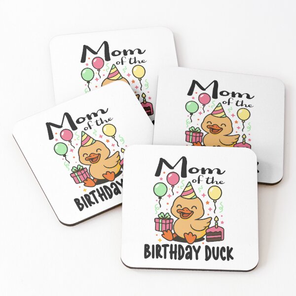 Item preview, Mom of the birthday duck designed and sold by giftfromheart.