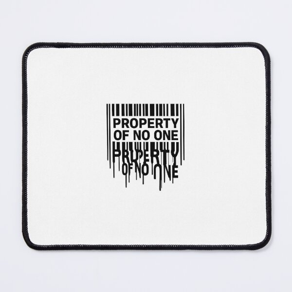 Item preview, Property of No One – Bold Resistance Graphic designed and sold by DreamWareAi.