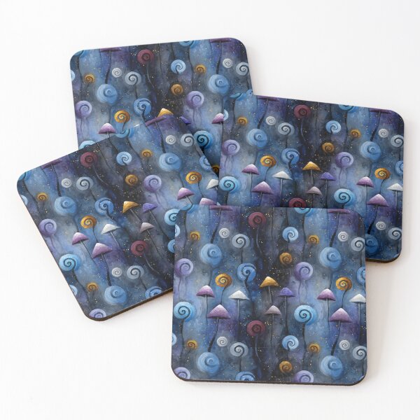 Item preview, Hypnotic Fungi Tiles designed and sold by mi-kam.