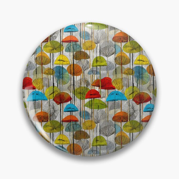 Item preview, Hypnotic Fungi Tiles designed and sold by mi-kam.