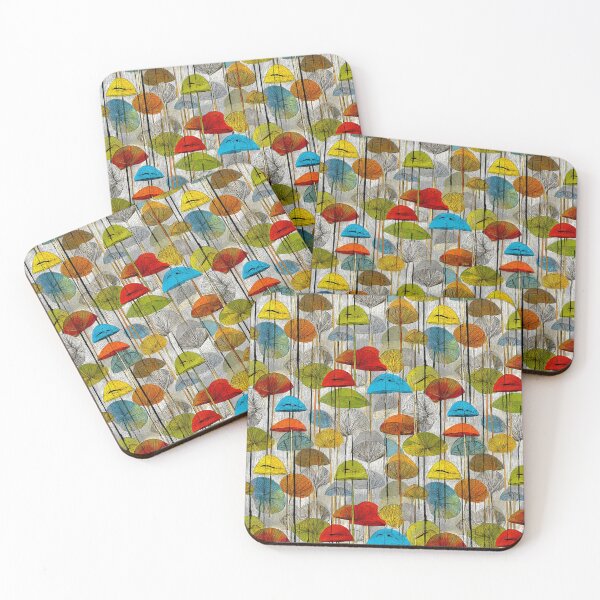 Item preview, Hypnotic Fungi Tiles designed and sold by mi-kam.