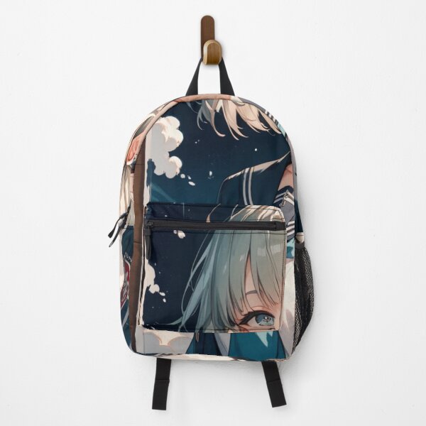 Item preview, Stargazing Dreamer - Anime Girl in Sailor Uniform Art designed and sold by SynthArtGallery.
