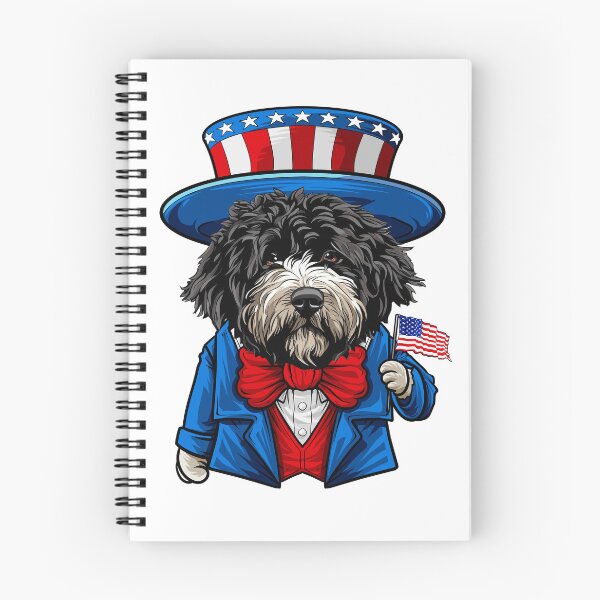Item preview, Portuguese Water Dog 4th of July designed and sold by whyitsme.