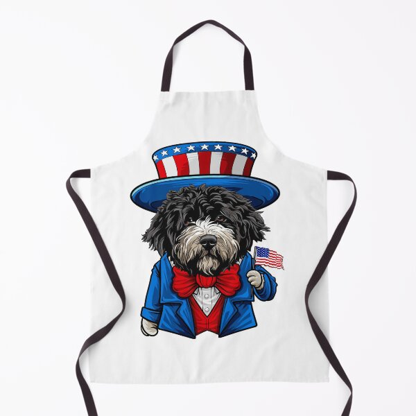 Item preview, Portuguese Water Dog 4th of July designed and sold by whyitsme.