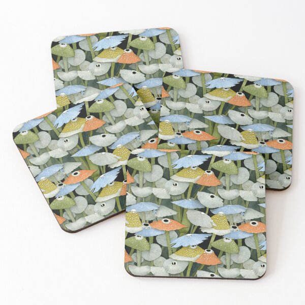 Item preview, Hypnotic Fungi Tiles designed and sold by mi-kam.
