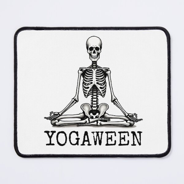 Item preview, YogaWeen – Spooky Skeleton Yoga Halloween Desig designed and sold by myConceptArt.