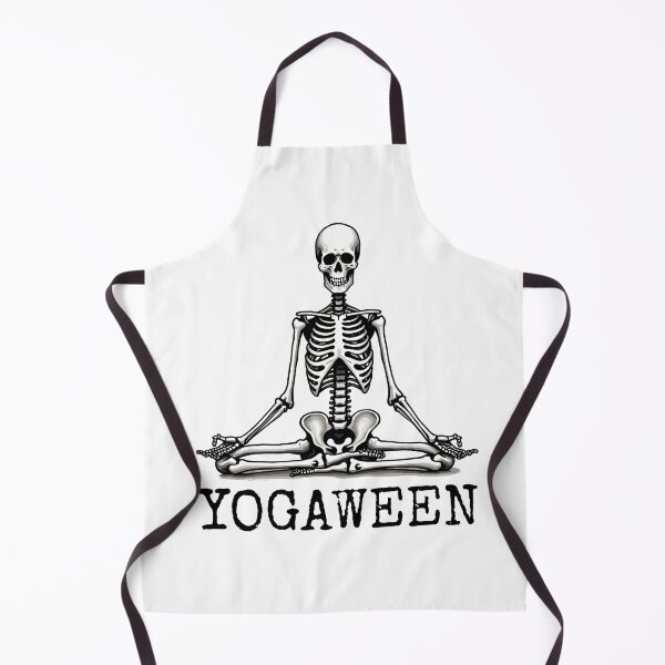 Item preview, YogaWeen – Spooky Skeleton Yoga Halloween Desig designed and sold by myConceptArt.