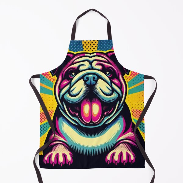 Item preview, Perro buldog lindo y colorido designed and sold by Dogandesighn.