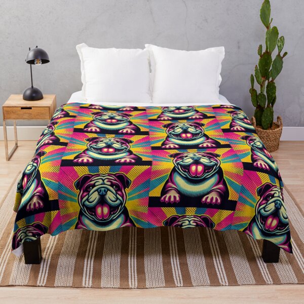 Item preview, Perro buldog lindo y colorido designed and sold by Dogandesighn.