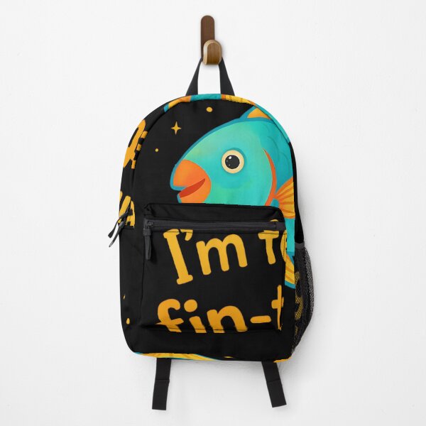 Item preview, I'm Feeling Fin-tastic – Cute Ocean Fish Pun Design designed and sold by JaroPrints.