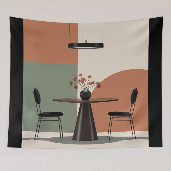Item preview, Mid Century Modern Dining Room designed and sold by ShadowAndSlate.