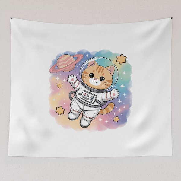 Item preview, Space Explorer Happy Cat  designed and sold by FashionCanvas23.