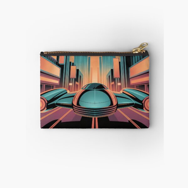 Item preview, Neo Metropolis Retro Future City designed and sold by ShadowAndSlate.