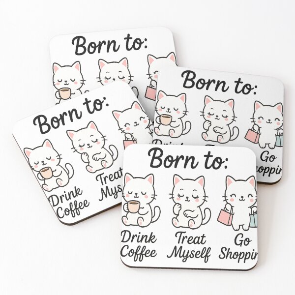 Item preview, Born to Treat Myself designed and sold by CappieLab.