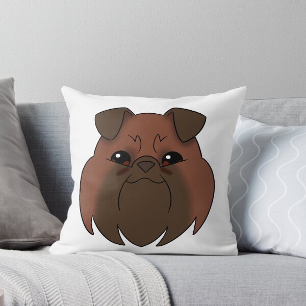 Item preview, Brown Brussels Griffon Dark Brown Snout Ears Tear Stains designed and sold by OliRoseArt.