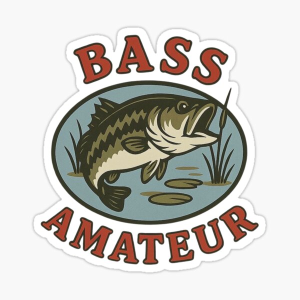 Item preview, Bass Amateur designed and sold by Idrinkoutside.