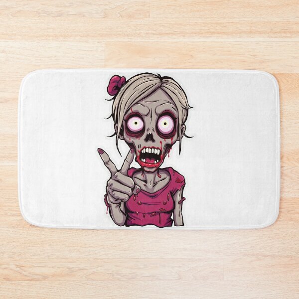 Item preview, Zombie Girl |Creepy Cute Zombie Art |Pointing Zombie v2 designed and sold by Mido-artister.