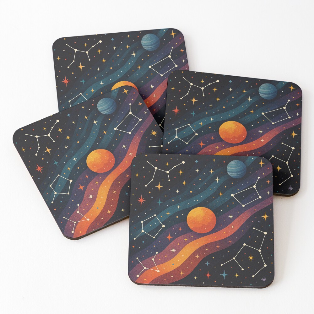 Item preview, Coasters (Set of 4) designed and sold by ColageLab.