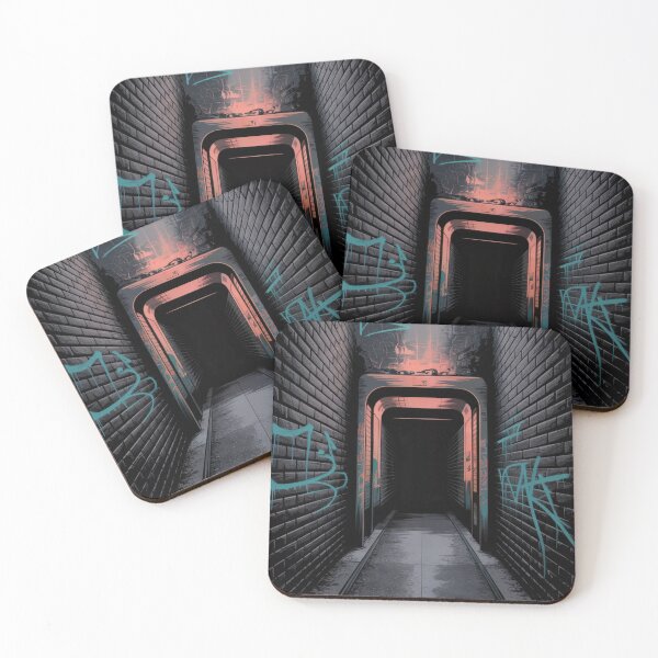 Item preview, Dark Urban Tunnel Doorway designed and sold by ShadowAndSlate.