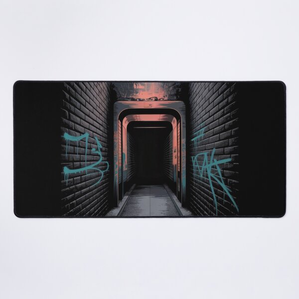 Item preview, Dark Urban Tunnel Doorway designed and sold by ShadowAndSlate.
