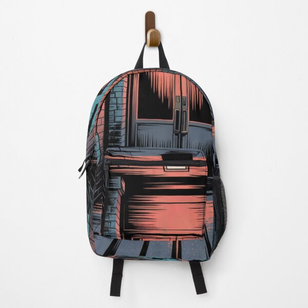 Item preview, Gritty Urban Alleyway Door designed and sold by ShadowAndSlate.